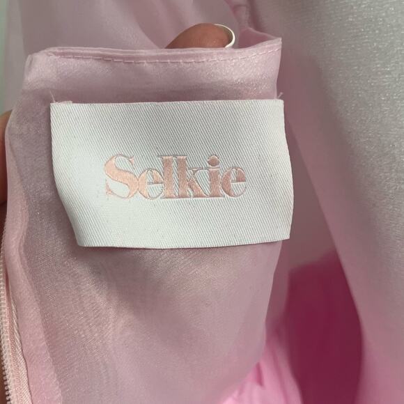 Selkie Puff Pink Ruffle Cupcake Dress - Picture 7 of 7